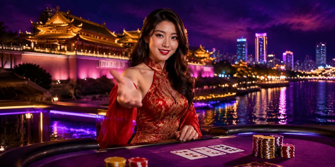 Không khí giải trí và cá cược buổi tối tại Sài Gòn với ánh đèn neon rực rỡ